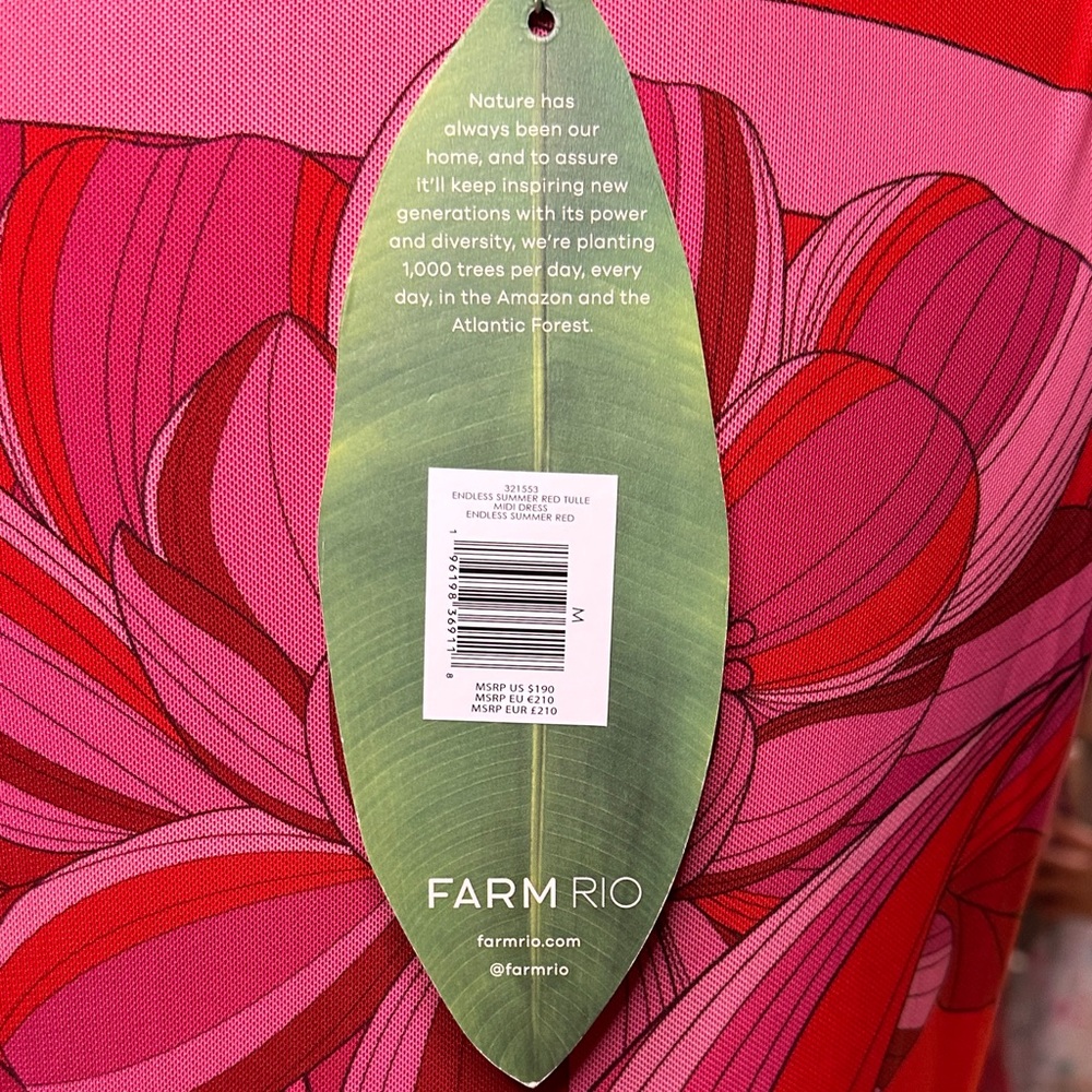 FARM RIO Tulle Midi Dress - Picture 11 of 17